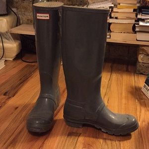 Hunter rain boots sz 8